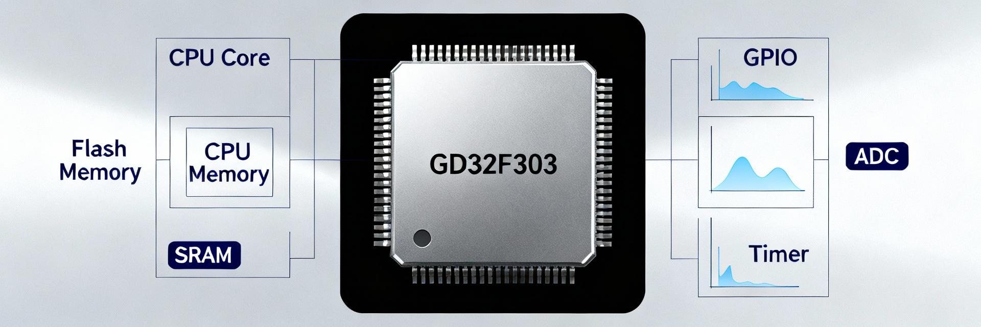 Diagrama de arquitectura del GD32F303ZKT6